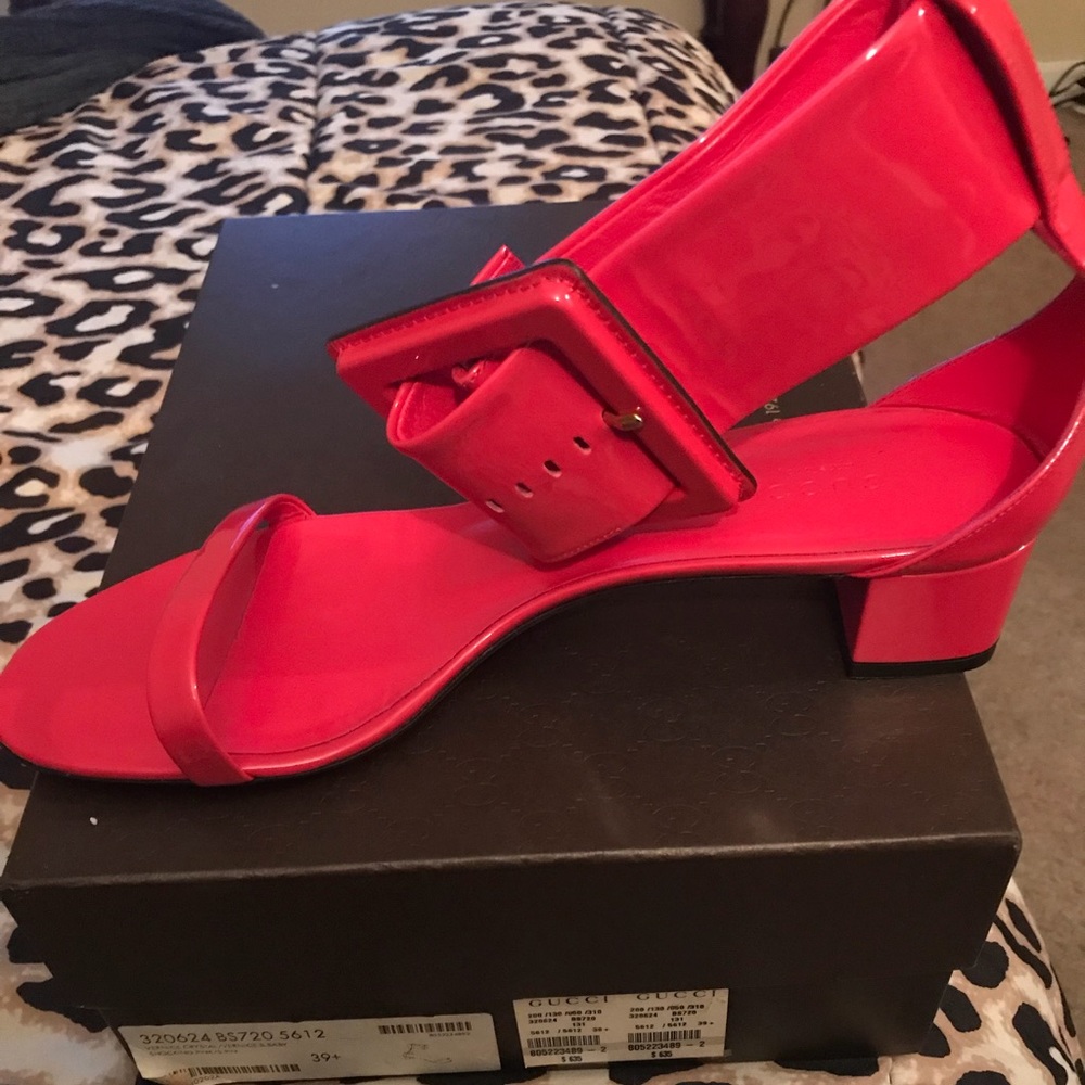 Women’s Gucci Patent Leather sandals